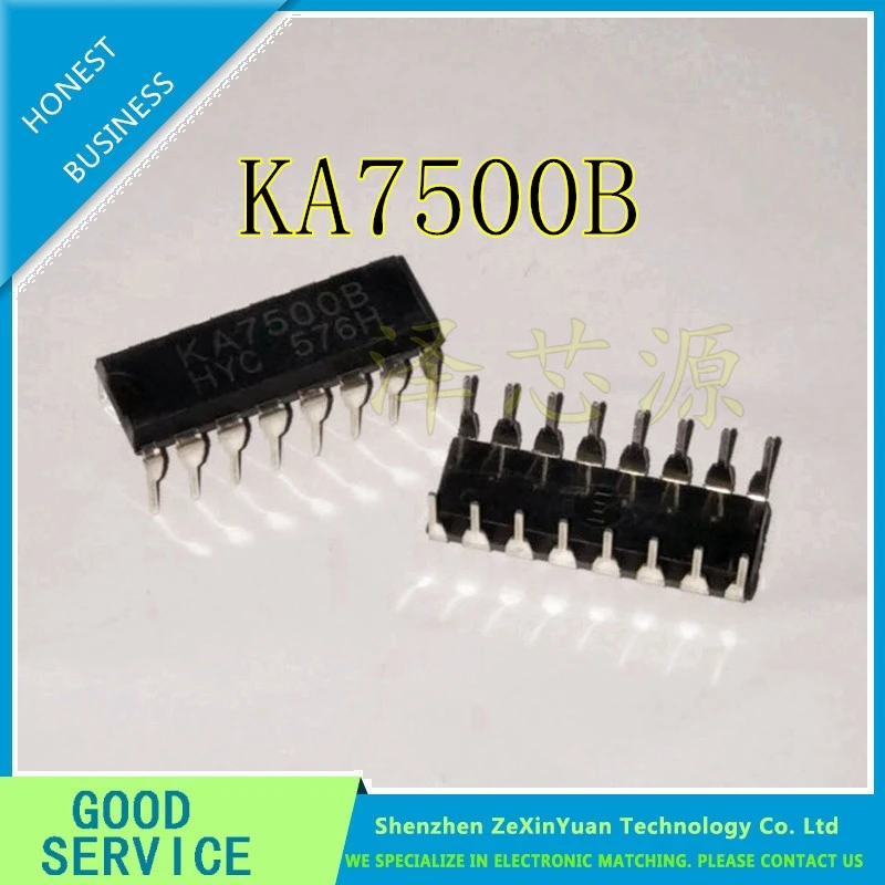 

20PCS/LOT KA7500B KA7500 7500B 7500 DIP-16 Switching Supply PMW controller new original