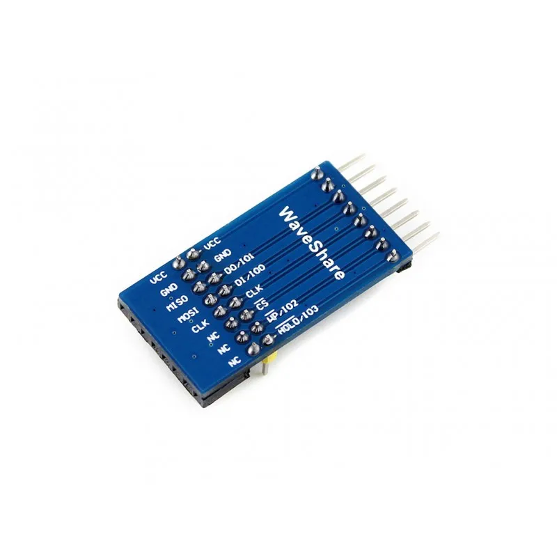 W25QXX DataFlash Board,Serial DataFlash Module With W25Q128JV Onboard, SPI Interface,Supports STM32F7 series Quad-SPI interface