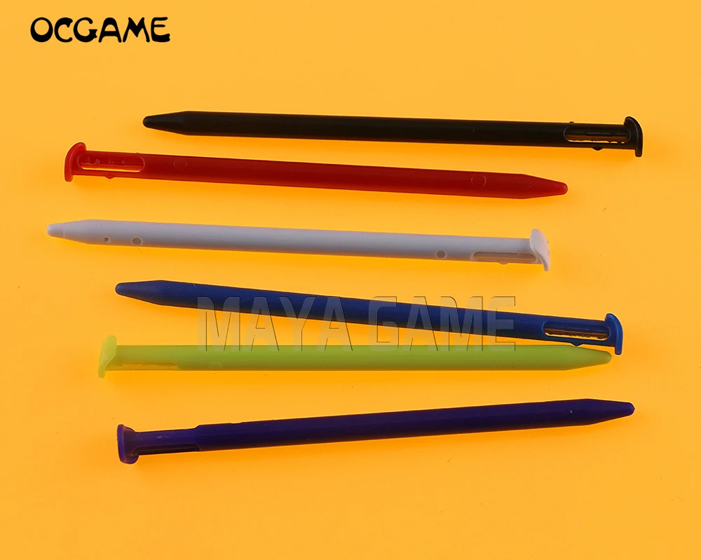 

OCGAME 300pcs/lot Plastic Touch Stylus Pen Replacement For Nintendo New 3DS Game Console High Quality