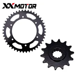 Front And Rear Chain Sprocket Gear Disc Wheel For Honda CBR250 MC22 Hornet250 JADE250 VTR250 Hornet JADE VTR 250 CBR250RR RR