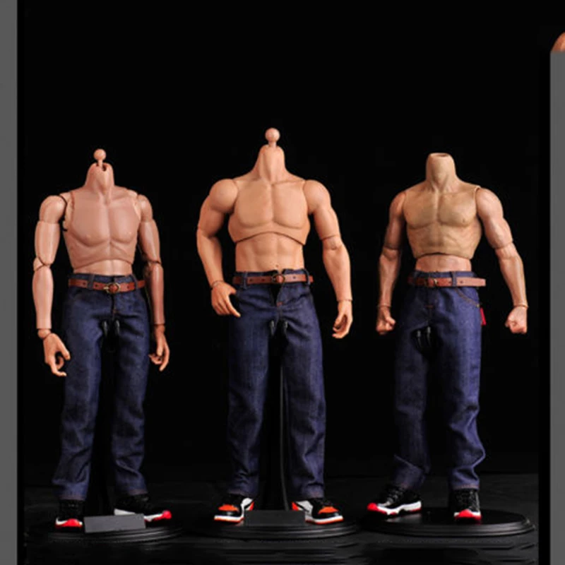 1/6 Scale Classic Denim Trousers Male Clothes Man Jeans Pants fit 12 Inches Muscular Men Body Action Figure Accessories