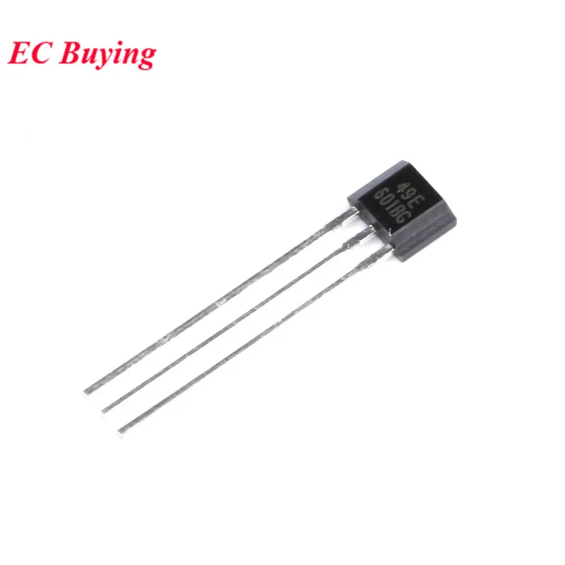 5pcs-100pcs Hall Element Brushless Electric Motor 3144 A3144 44E U18 49E 41F 3503 OH137 Hall Effect Sensor Switch High Sensitive