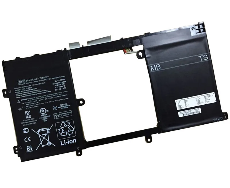 

7.4V 28WH original laptop battery NB02 for TPN-Q128 11-h000 11-h100 x2 PC Series HSTNN-YB5K Free shipping