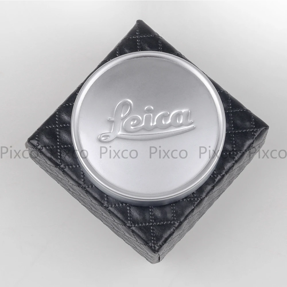 Front Cap Suit For Leica E39 39mm Mount Lens Protect Silver metal Inner Size 42mm