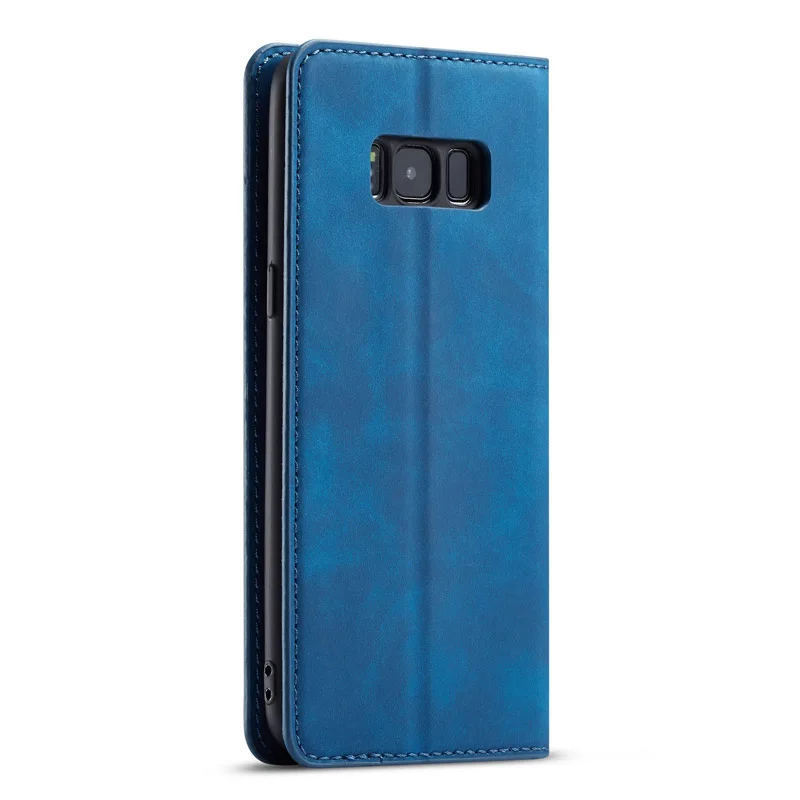 Magnetic Case For Samsung Galaxy S8 Plus Cover Luxruy Wallet Flip Leather Phone Case On Coque Samsung S8 plus Bag