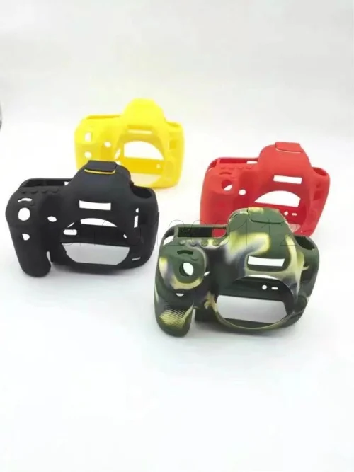 Soft Silicone Rubber Camera bag Protective Body Case For Canon 100D 200D 6D 6D2 5D3 5D4 80D 650D 700D 800D 1300D 1500D 750D  Bag