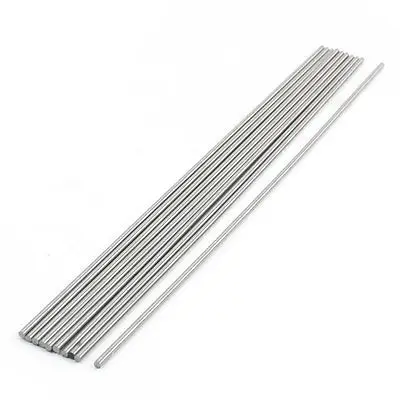 

10 Pcs HSS High Speed Steel Round Turning Lathe Bars 2mm x 200mm