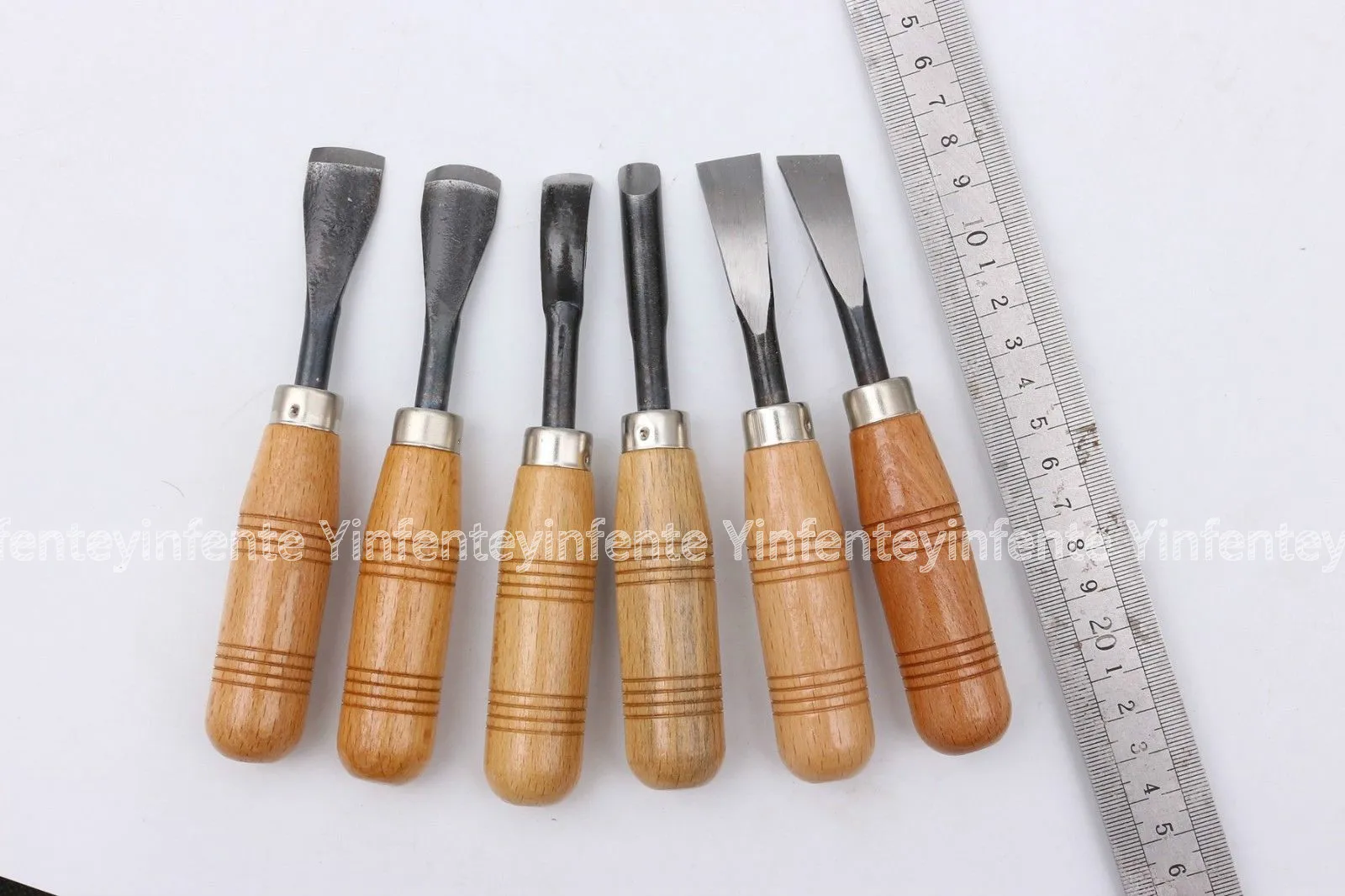 

6pcs Guitar Violin Cello Double Bass Maker Tools Knife Luthier Tools Chisel High Quality Steel,Accessory Parts