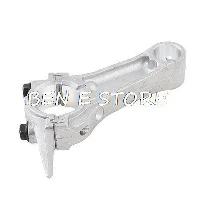 Silver Tone Aluminum Alloy Connecting Rod for Chinese Model 168 Gasoline Engine