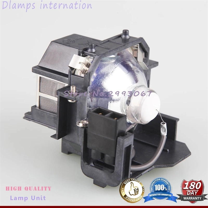 replacement for ELPLP41 ProjectorLamp V13H010L41 for EPSON S5 S6 S6+S52 S62 X5 X6 X52 X62 EX30 EX50 TW420 W6 77C EMP-H283