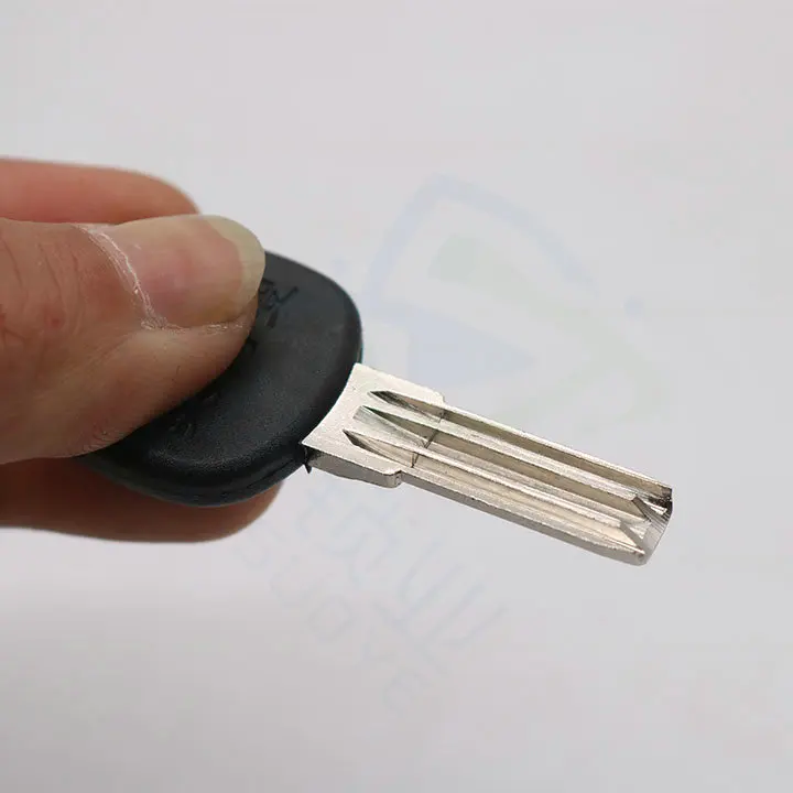10Pcs X สล็อต2แถว Key ตัวอ่อน House Key Blade เปลี่ยนความยาว30มม.39มม.JF026