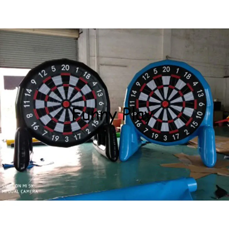 inflatable golf dart boards game Giant PVC Inflatable Dart Board, Inflatable Football soccer Darts Game,Big Balls Included