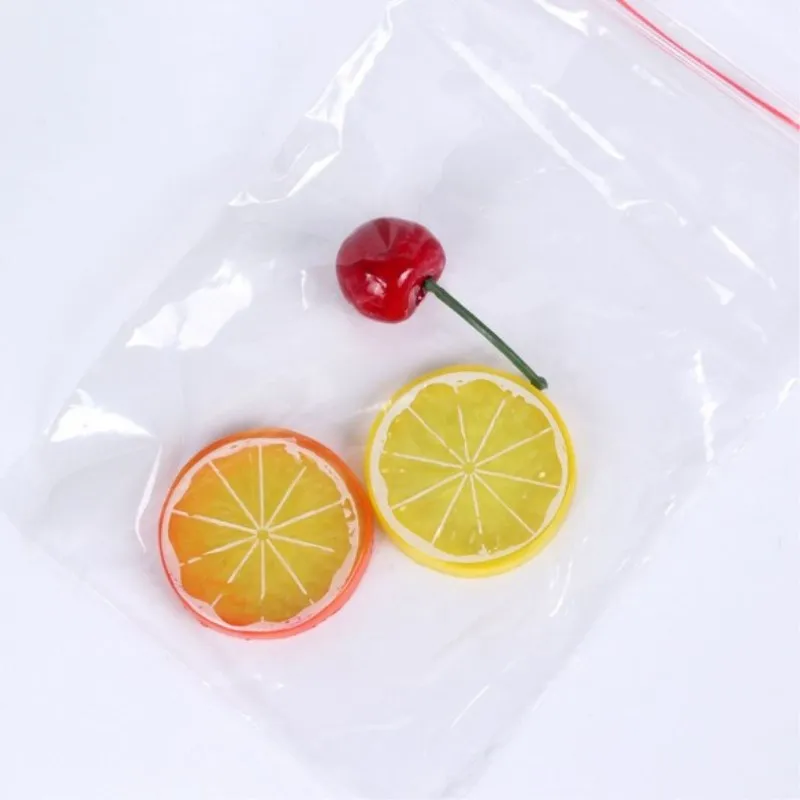 100pcs/pack Jewelry Ziplock Zip Zipped Lock Reclosable Plastic Poly Clear Storage Bags Thickness 10*15cm/8*12cm/6*8cm/5*7cm