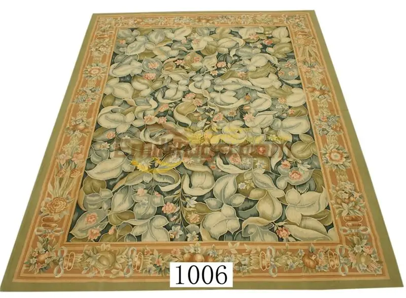 

Home Decore Wool Knitting Carpets Antique French Aubusson Carpet Antique French Wool 19th Century Aubusson Carpet