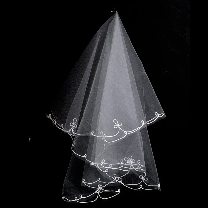 Limited Sale~All Match Satin Edge Bridal Veil 147