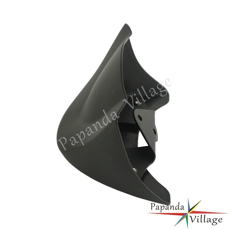 ABS Matte Black Motorcycle Front Chin Spoiler for Harley '06-later Dyna Low Rider Street Bob Fat Bob FXD Air Dam Fairing Cover