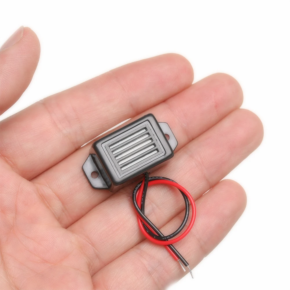 33.5*15mm Mini Electronic Alarm Buzzers Constant Tone Mechanical Buzzer Alarm Buzzer Tool Parts DC 1.2/3/6/12V 85dB