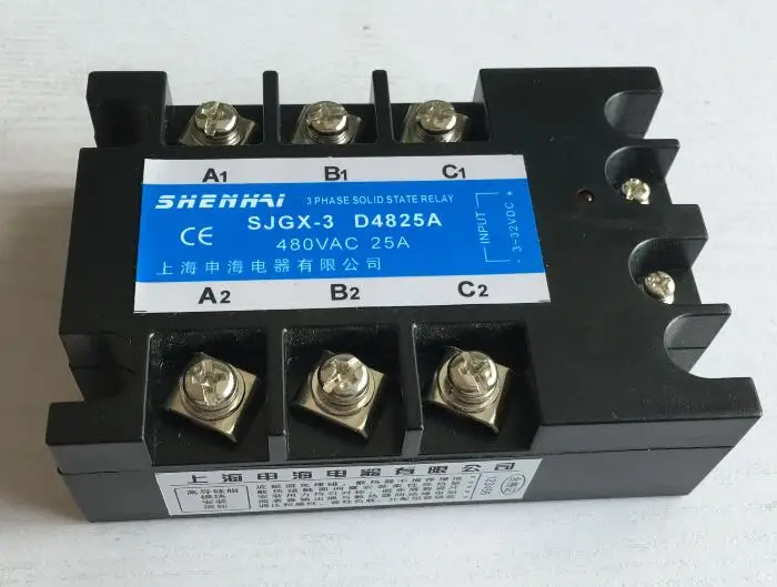 

Three-phase solid state relay SJGX-3 D4825A 480VAC