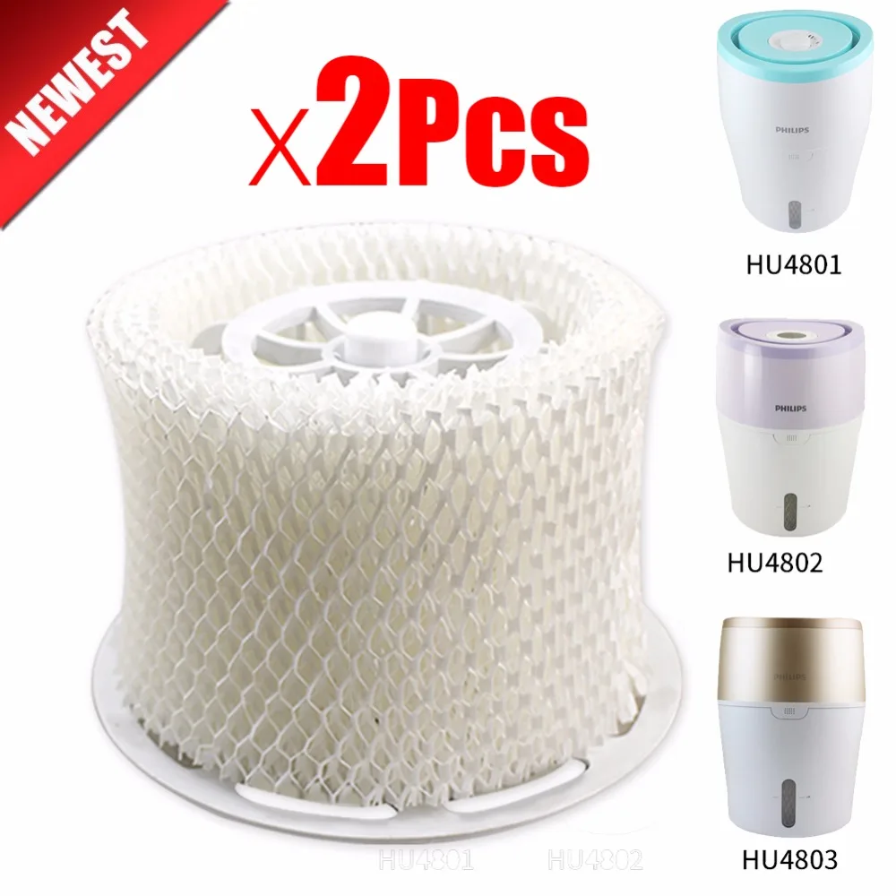 2Pcs Original OEM Air Humidifier Parts Filter bacteria and scale for Philips HU4801 HU4802 HU4803 HU4811 HU4813 Humidifier Parts