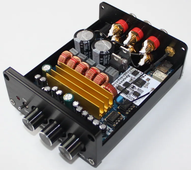 2*50 Watt + 100 Watt mini TPA3116-200 Watt 2,1 channel HiFi CSR4.0 Bluetooth Digital Audio Power verstärker