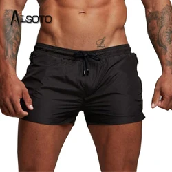 Summer Swimsuit 2024 Man board shorts Swimming Beach Shorts For Men Swimwear Swim Trunks Bathing mayo Surf short de bain homme