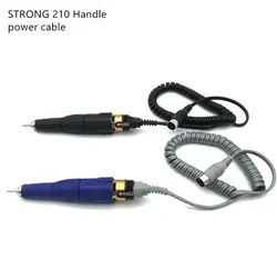 strong210 102L Handle Power Cord Electric Manicure DrillingAccessory Electric Nail Drilling Used in FORTE 210 90 204 Sander Tool
