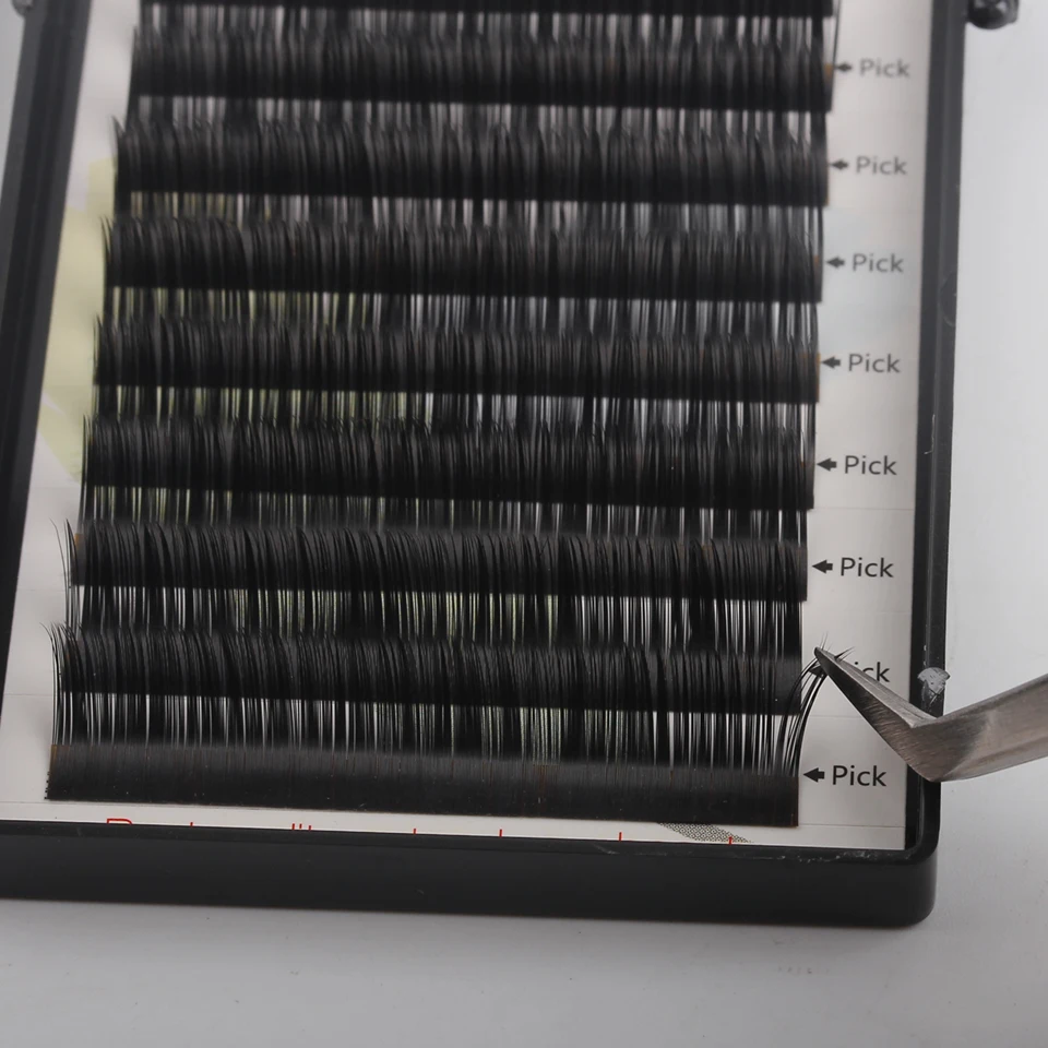 Vetus Augenbraue Edelstahl Pinzette Wimpern Pinzette Gebogene Anti-Statische Pinzette für Wimpern Verlängerung Edelstahl Nipper