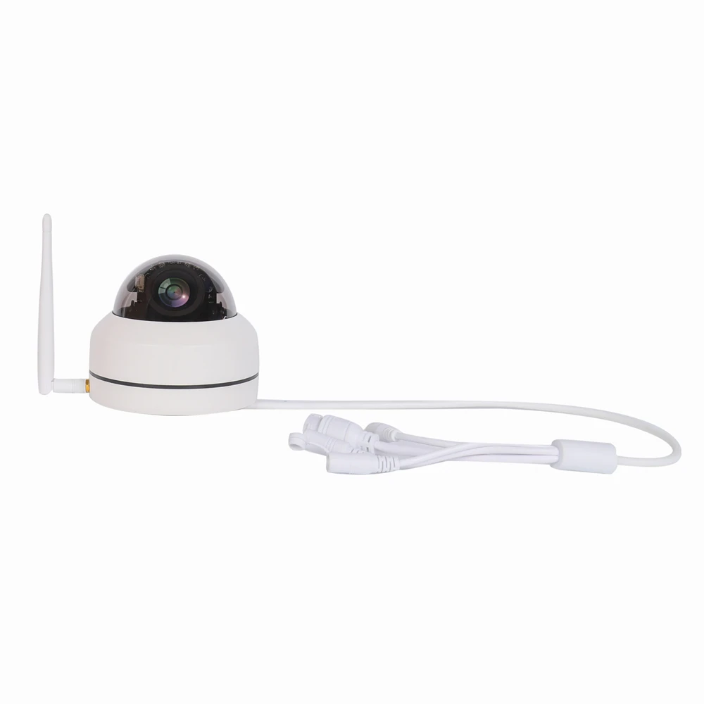 5MP PTZ WIFI IP Camera 5X Zoom Lens Two Ways Audio Waterproof Speed Dome Wireless Security Camera CAMHi APP