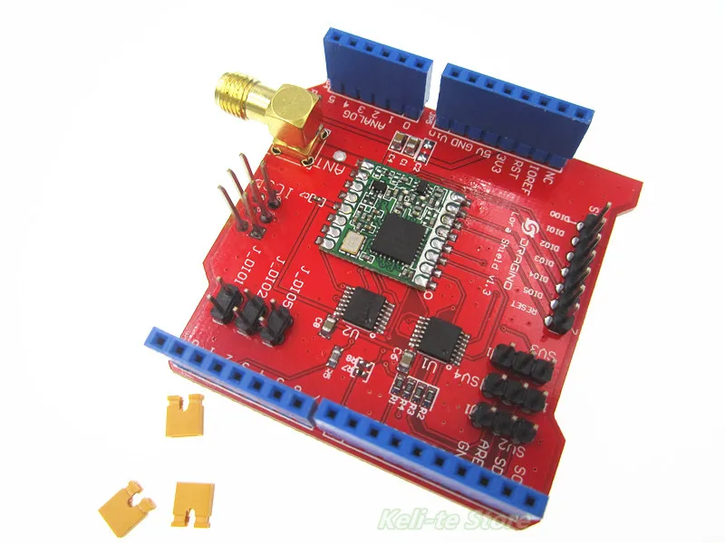 

HAILANGNIAO 1pcs Long distance wireless 433/868/915Mhz Lora Shield Leonardo, UNO, Mega2560, Duemilanove, Due