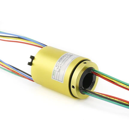 

360 Rotary Conductive Slip Ring Outer Dia 33mm Collecting Ring 2 4 6 8 10 12 Wire Rotary Connector Inductor