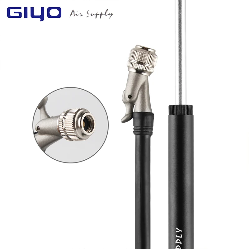 GIYO Pump 300psi High-pressure Bike Air Shock Pump For Fork & Rear Suspension Cycling Bicycle Pump Mountain Bike Pump With Gauge