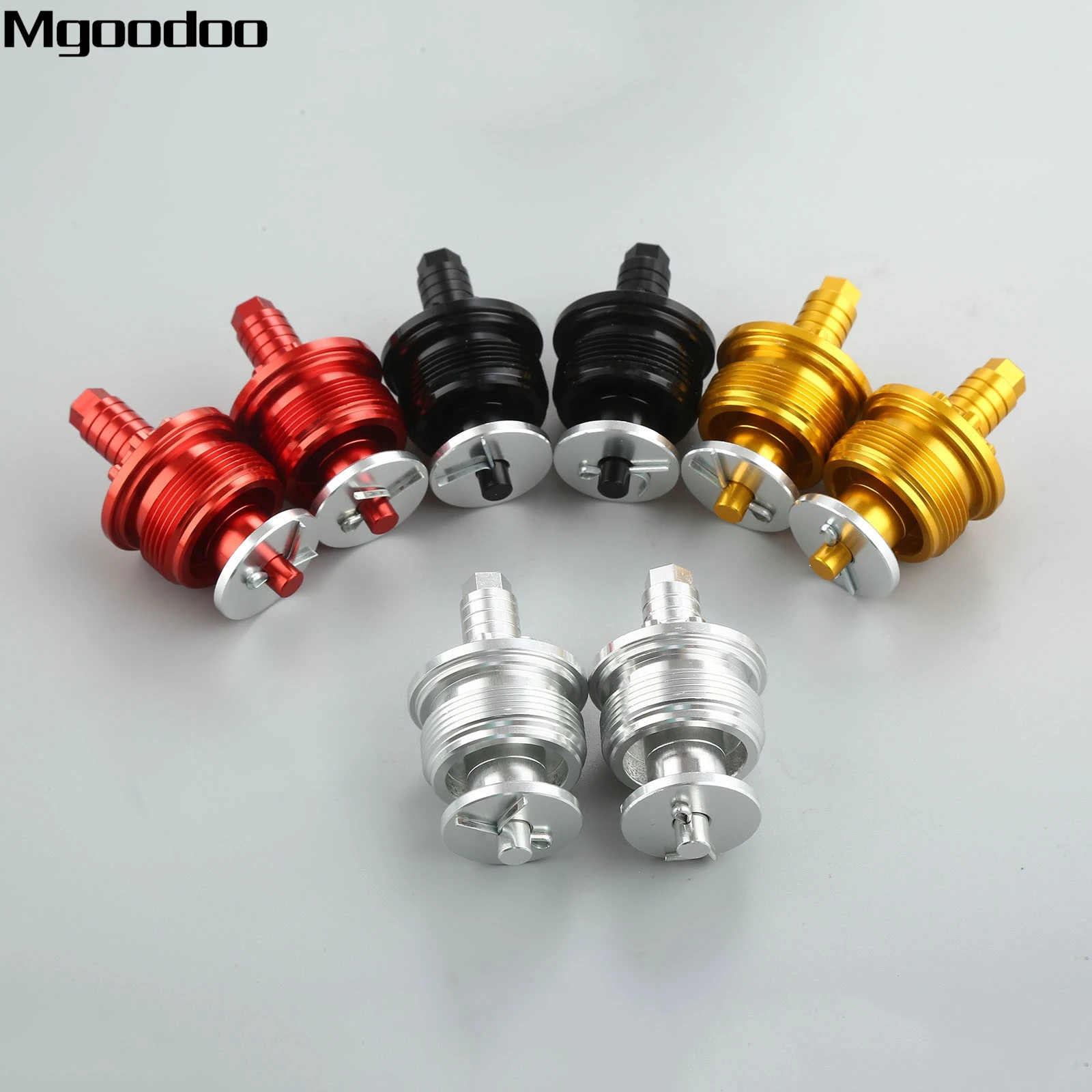 

Mgoodoo 37MM Motorcycle CNC Preload Fork Bolts Adjuster Fork Bolts Cap For Yamaha R25/R3 Motocross Enduro Supermoto Dirt Bike