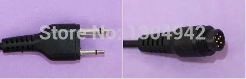 Военная Тактическая гарнитура с микрофоном/гарнитура с большим пальцем PTT для Icom Radio 2-pin 122-952