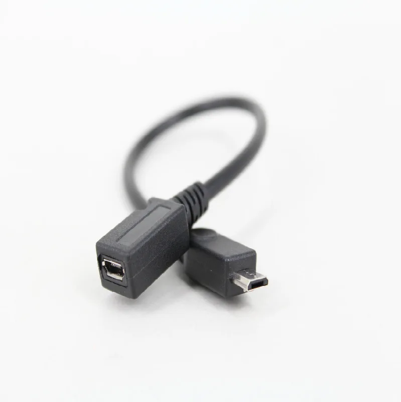 500pcs USB micro 5 Pin male to micro 5 pin female Extension Adapter cord Cable Wire Data Charge Wholesale