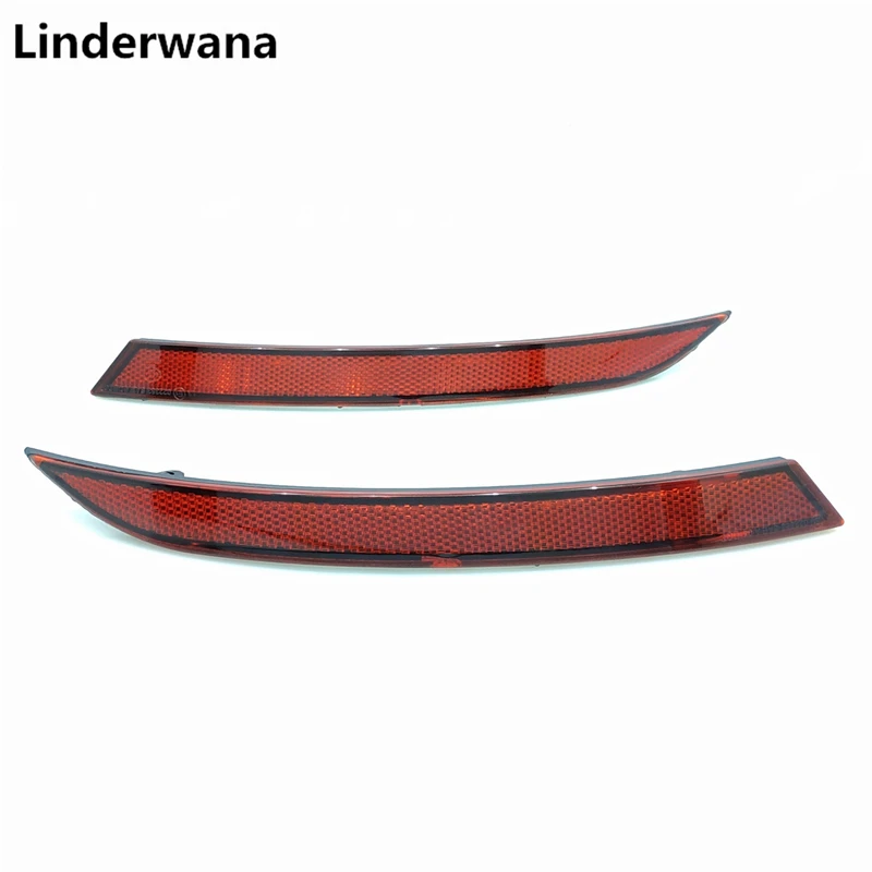 C For VW PASSAT CC 2008-2011 Reflector Fake Lights After Bumper Lamp Decorative Dark Red 3C8945105B 106B