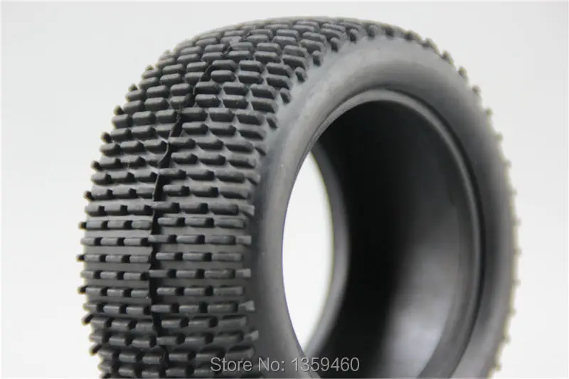 4pcs 1/10 Buggy Off-Road Tires Tyre( Lineae) fits for 1:10 4WD Buggy Car 1/10 Tire 27013