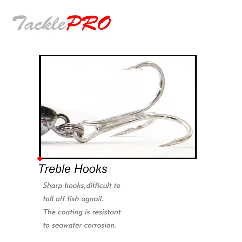 TacklePRO-M33 Floating Sea Big Minnow Fishing Lure, Big Hard Lure, Crankbaits, Wobbler, Swimming Baits, 25g, 175mm