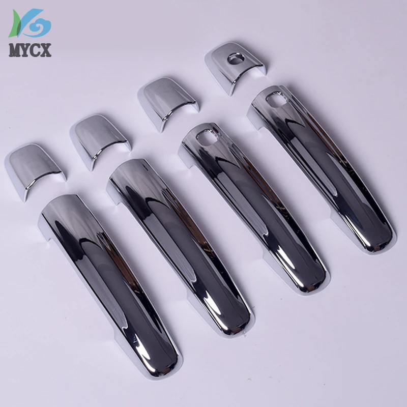 

ABS Chrome car door handle protectors bowl cover exterior parts accessories For Suzuki Vitara Escudo 2015 2016 2017 2018