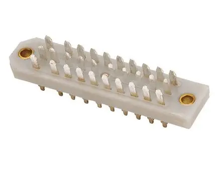 Rectangular connector CB2-30J/K plug socket connector 30 core PCB board arrangement.