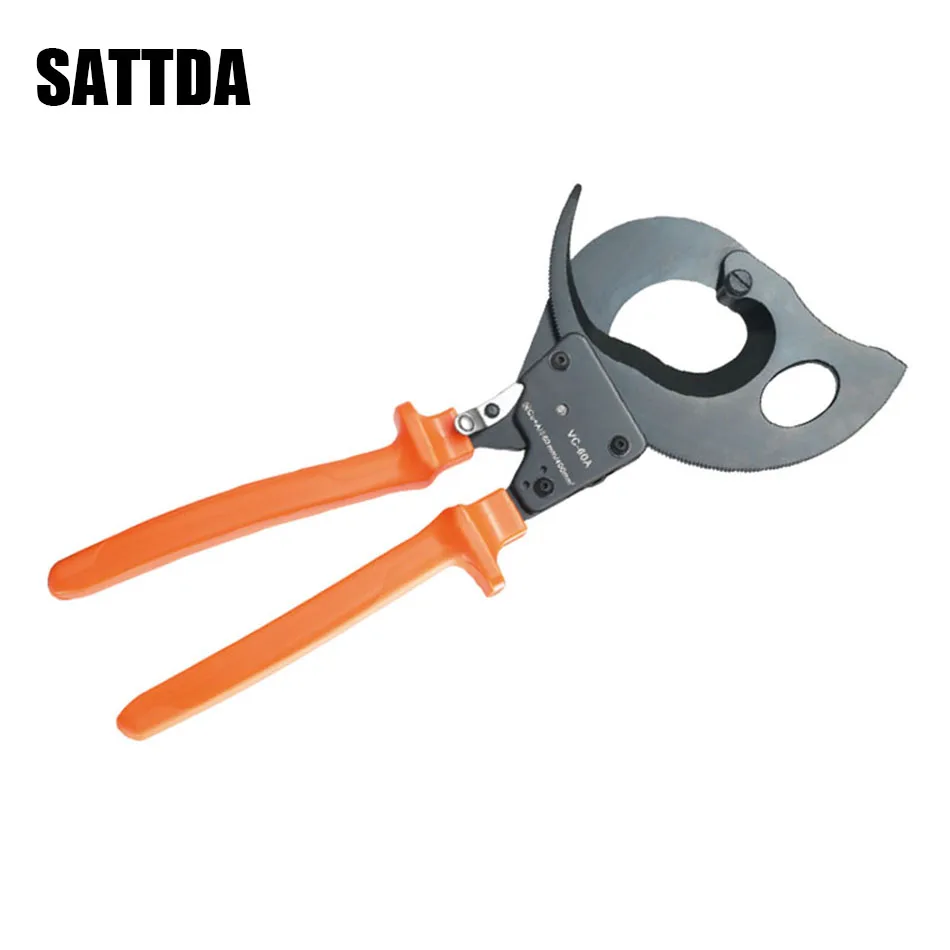 

VC-60A Hand Ratchet Cable Cutter Wire Hand Tool Plier RATCHET CABLE CUTTER TOOLS Cutting capacity 60mm-500mm