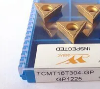 

Free Shipping carbide inserts TCMT16T308-GP Suitable for STFCR Series Turning Facing External Lathe Tool