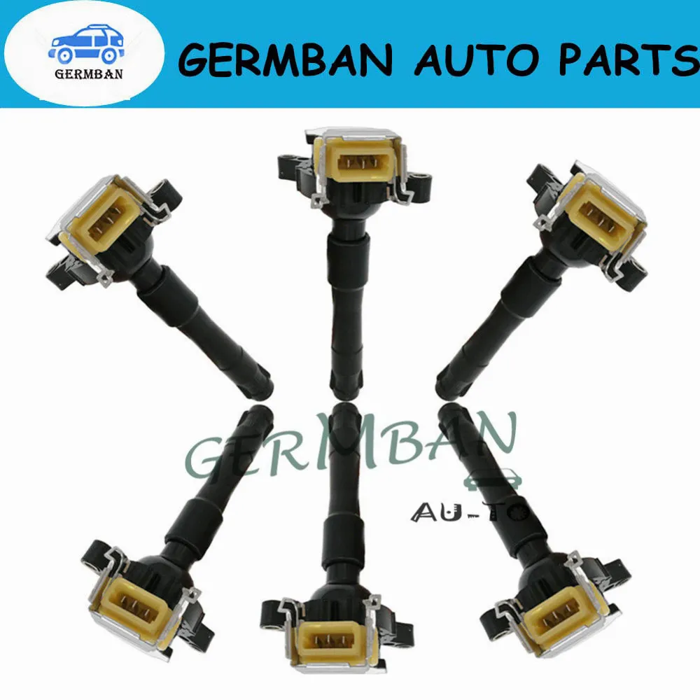 Brand New 6X 12137599218 C1239 UF-354 Ignition Coil For BMW E46 E39 X5 Z8 E36 325 330 328 525i 540i M3