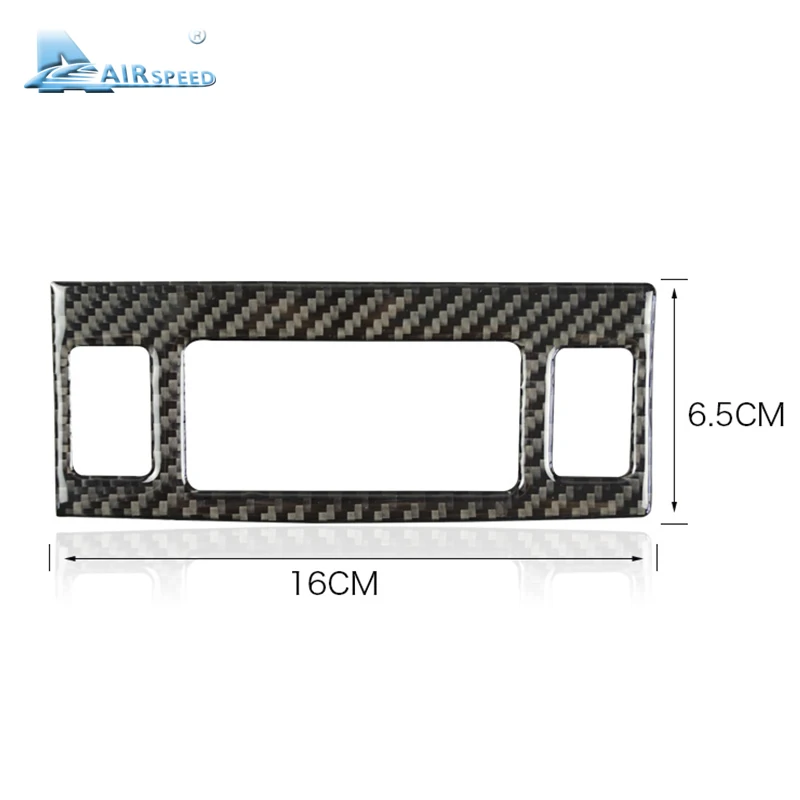 Real Soft Carbon Fiber Sticker for Subaru Forester 2013 2014 2015 2016 2017 2018 LHD RHD Car Seat Button Cover Sport Button