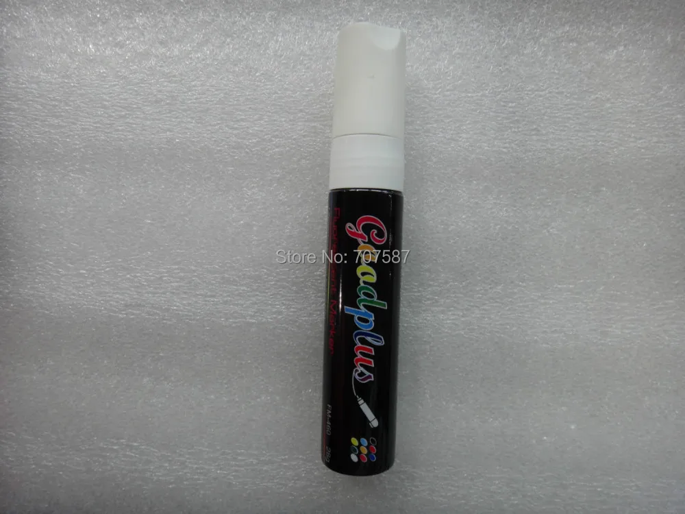 Flashcolor Neon Fluorescent Liquid Chalk MARKER ปากกา BOARD Sign 15 มม.สีขาว 8pcs