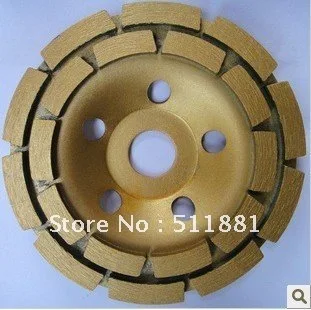 

5'' NCCTEC diamond grinding CUP wheel | 125mm Concrete grinding disc | double row disk