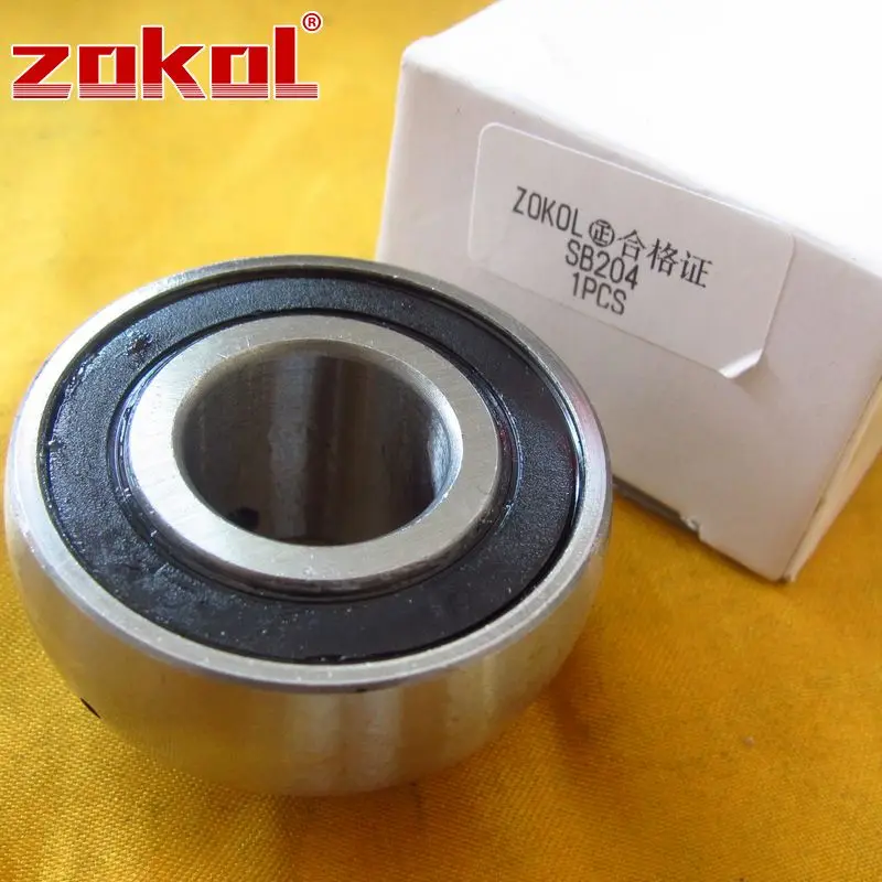 ZOKOL bearing SB204 90204 Pillow Block Ball Bearing 20*47*25mm
