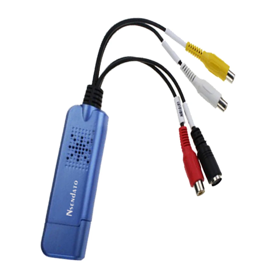 USB 2.0 Video Capture With Audio DC60 STK1160 TV DVD VHS to USB Converter Capture Grabber Adapter for Window