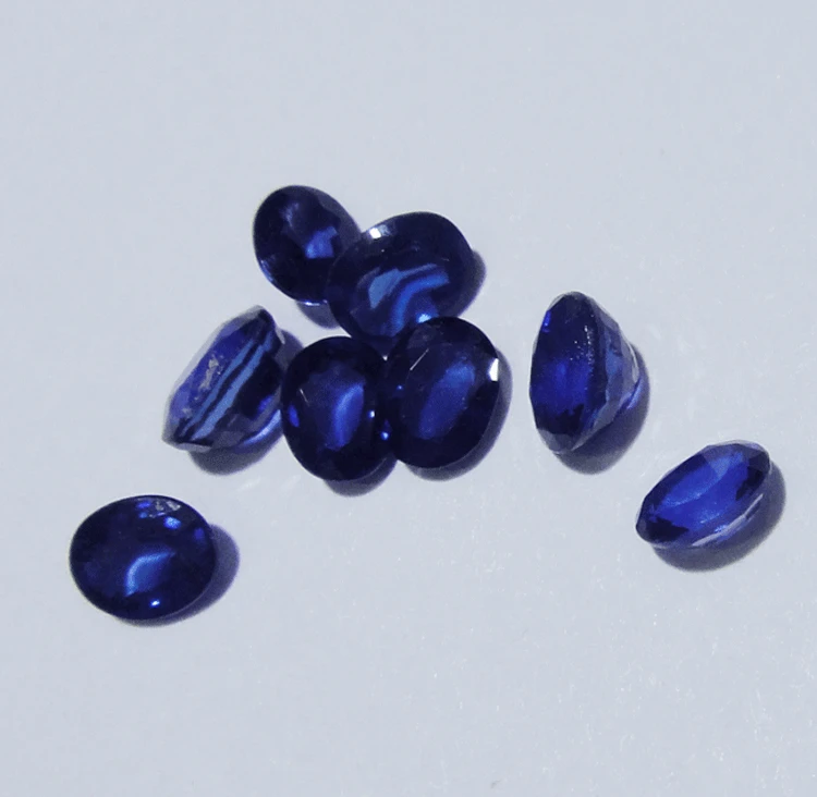 100% natural Sri Lanka sapphire loose gemstone beautiful cornflower blue sapphire loose stone GIC certificate