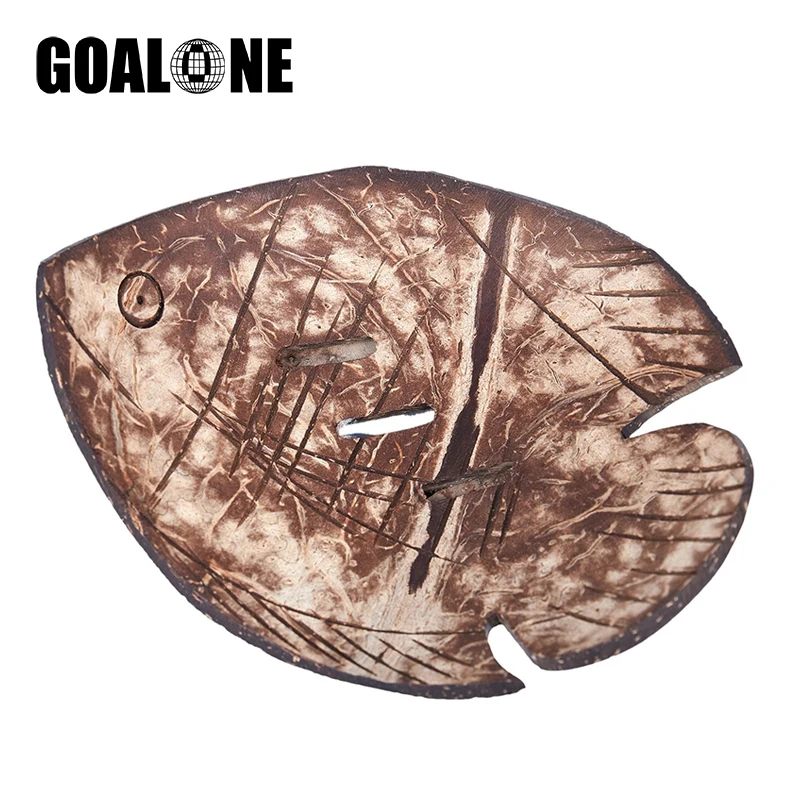 GOALONE Creative Wooden Soap Dish Handmade Natural Wood Soap Holder Fish Leaf Elephant Flower Bathroom Soap Box Container Saver