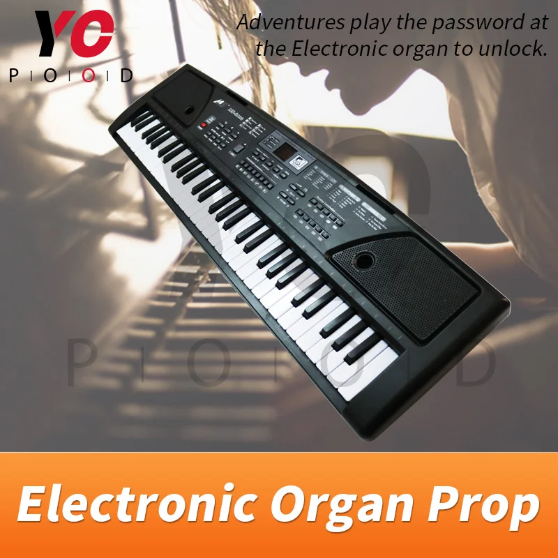 Electronic Organ Prop YOPOOD Room Escape Play correct password to unlock can choose remote controller Takagism game chamber